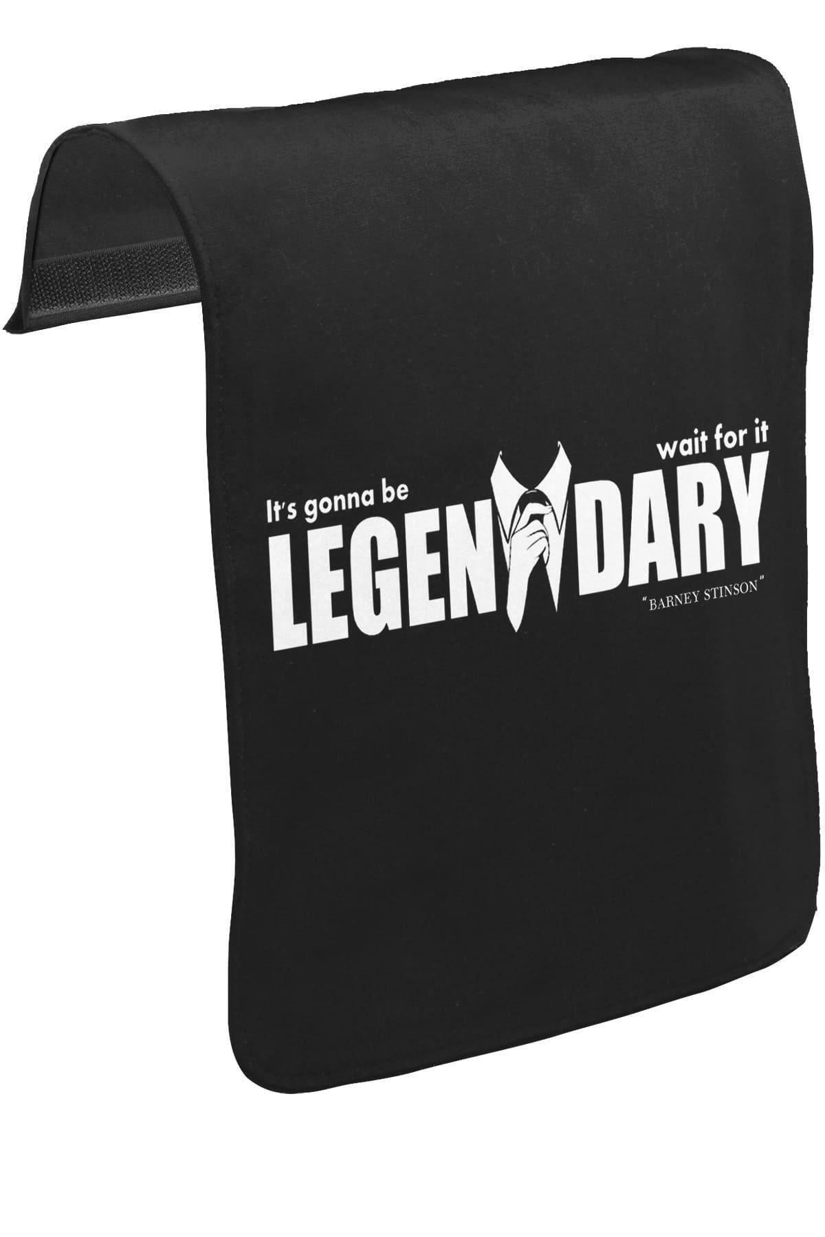 Lord TShirt How I Met Your Mother - Legendary Unisex Siyah Tak-çıkar Postacı Çanta Kapağı Ck-581