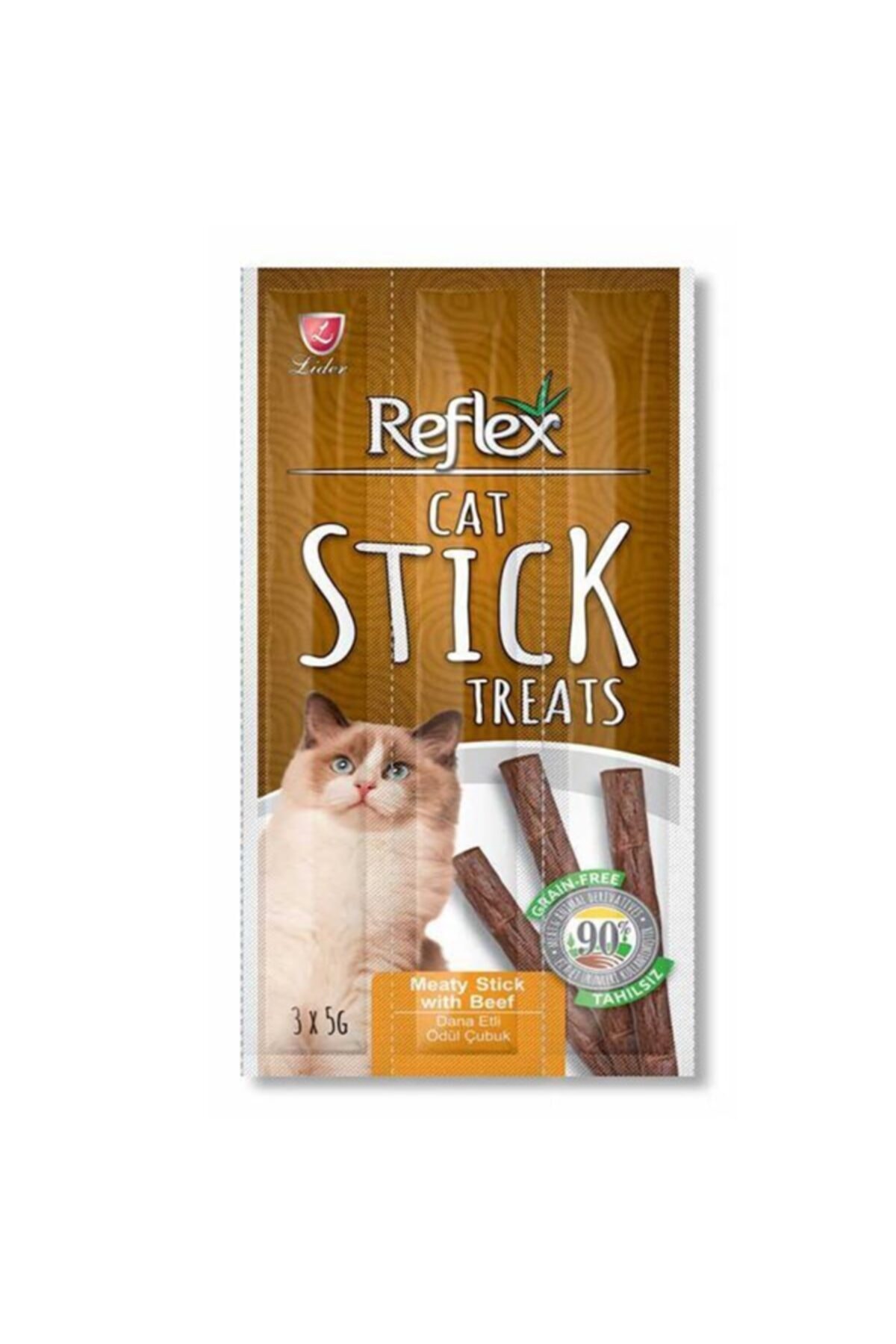 Reflex Tahılsız Stick Kedi Ödül Maması 3 x 5 g