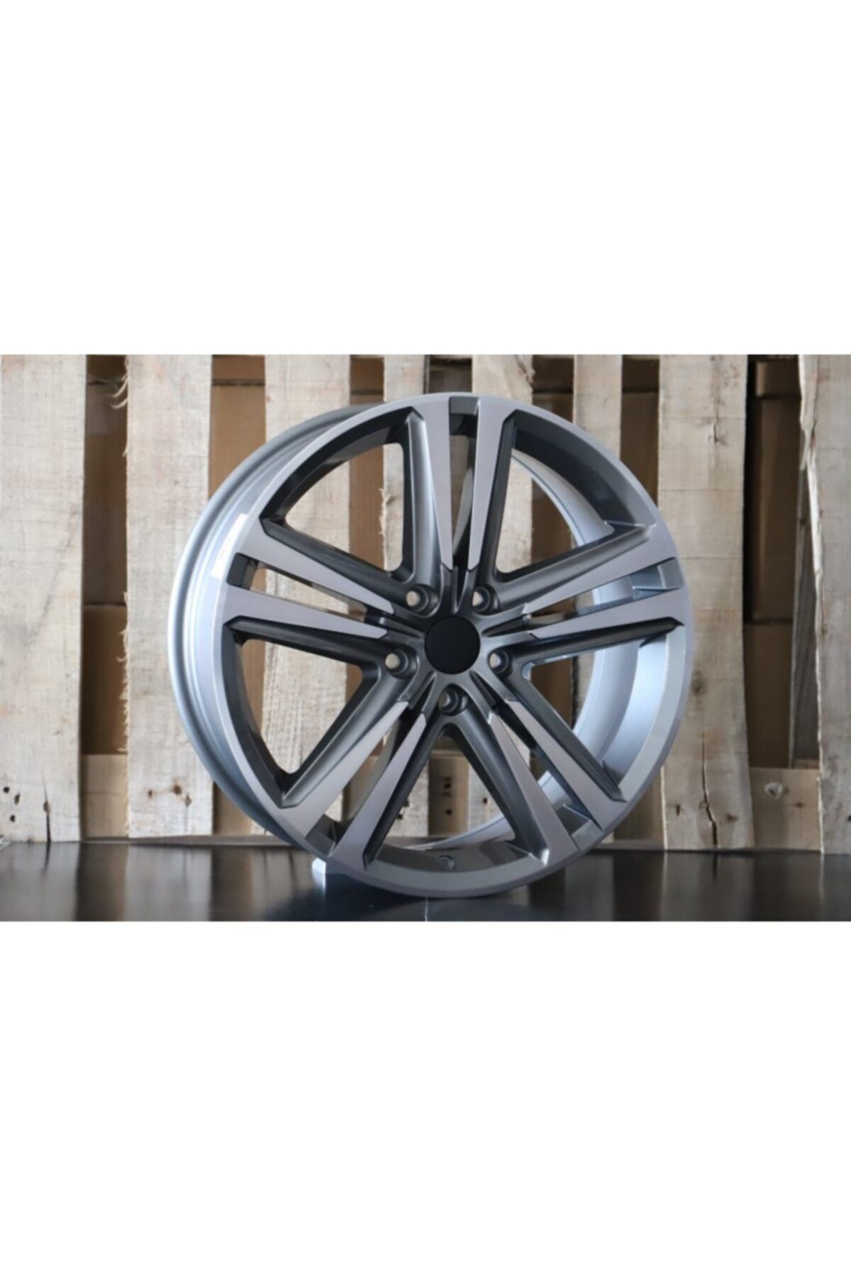 R.K OTOMOTİV 18 5x112 Seat Leon Cupra Gri Jant Takımı