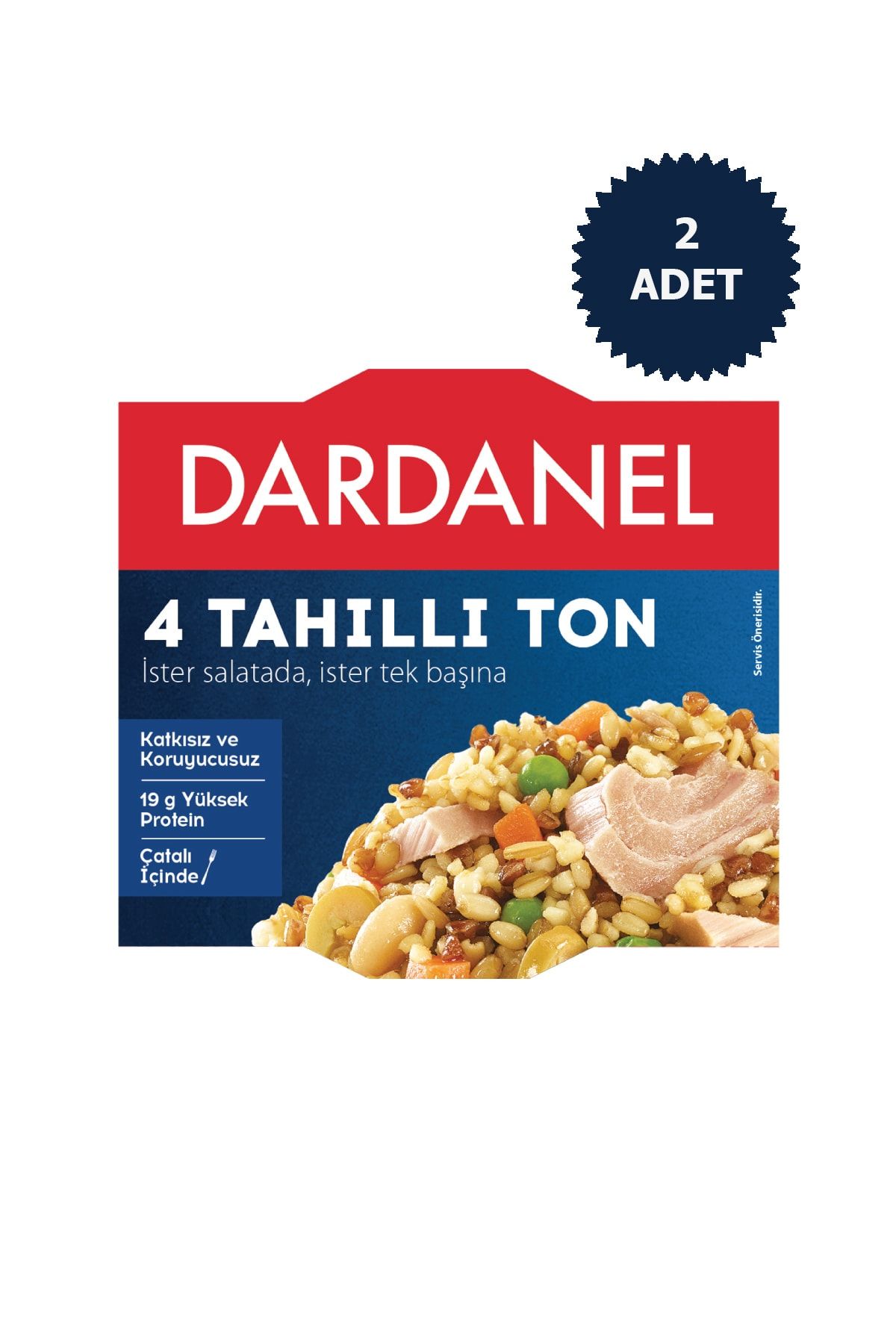 Dardanel 4 Tahıllı Ton 185g 2 Adet