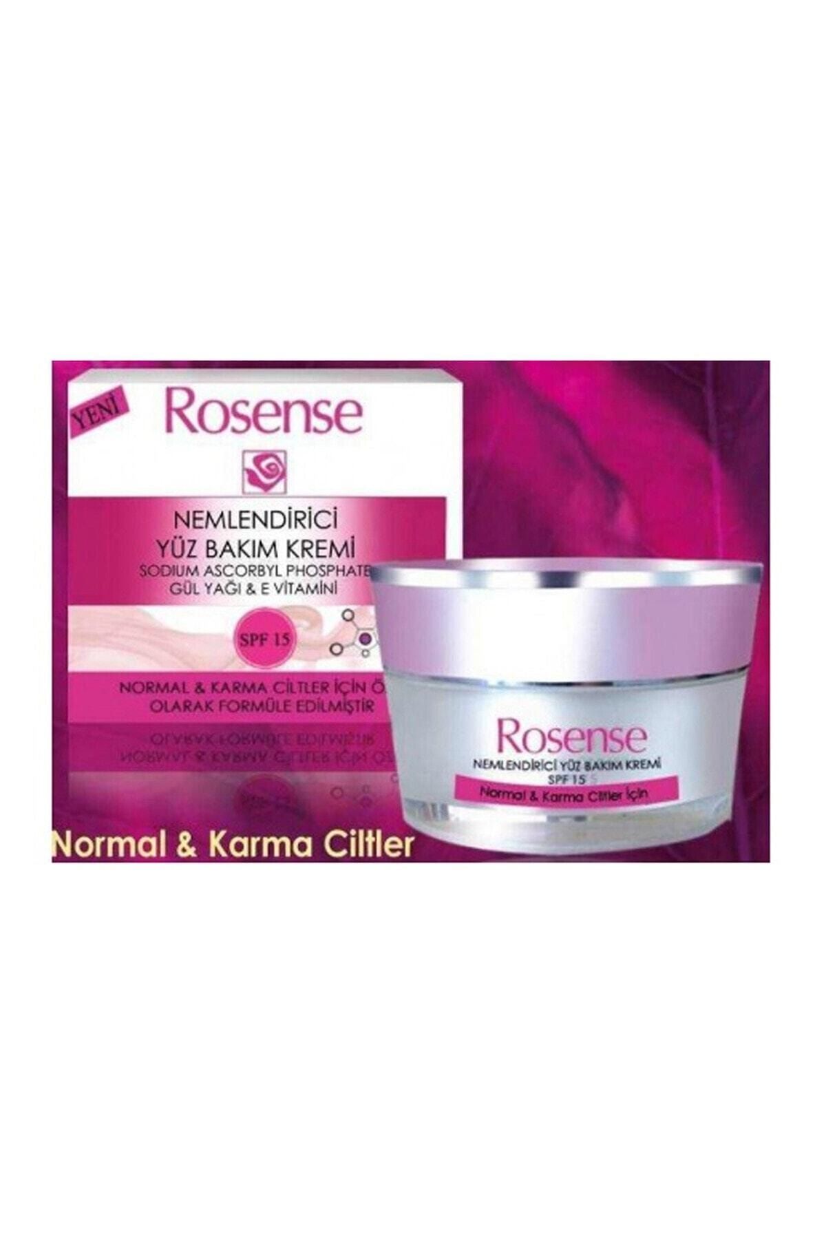 Rosense Nemlendirici Yüz Bakım Kremi Normal Karma Ciltler 50 ml