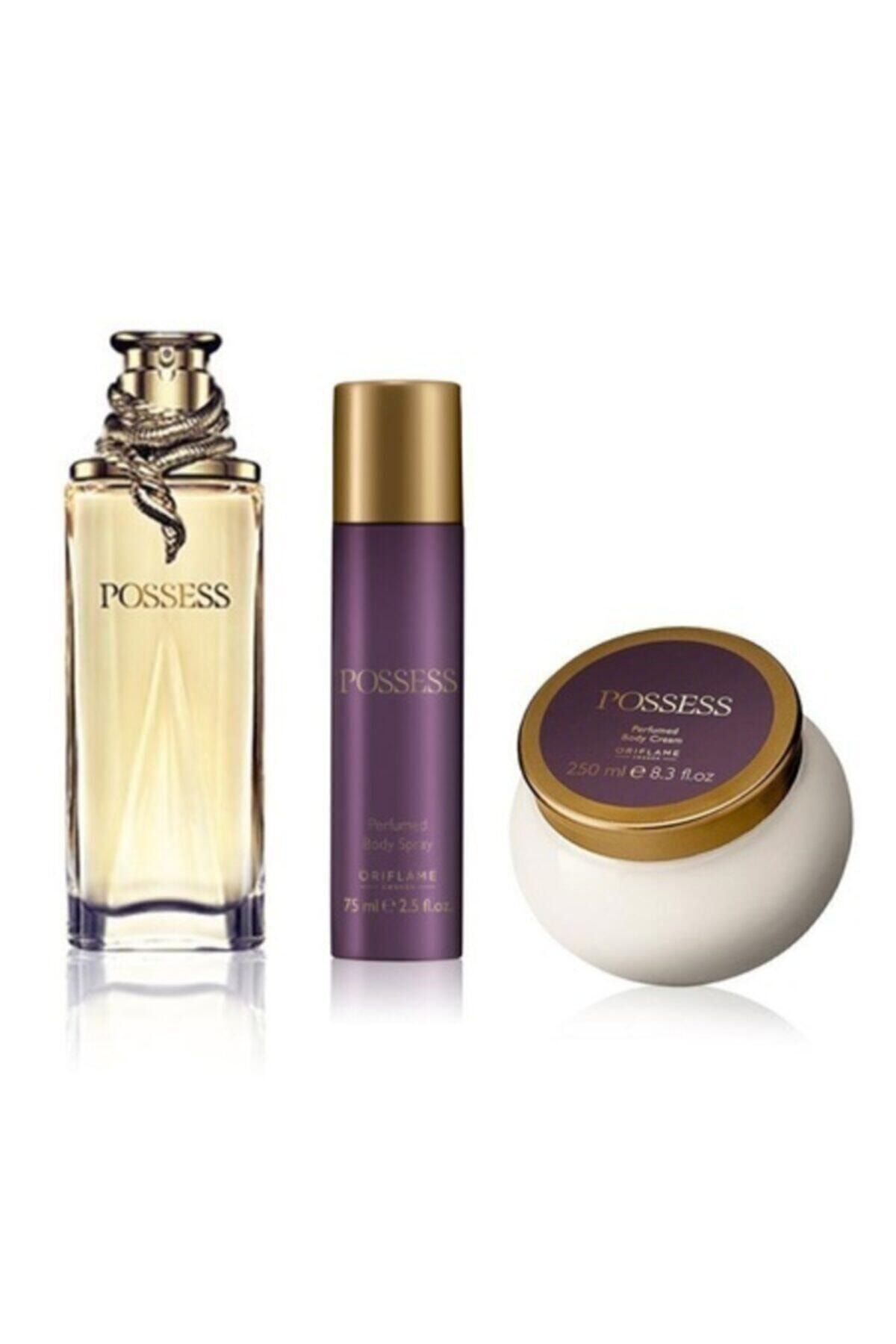 Oriflame Possess Edp Kadın Set 50 ml + Vücut Kremi 250 ml + Sprey 75 ml