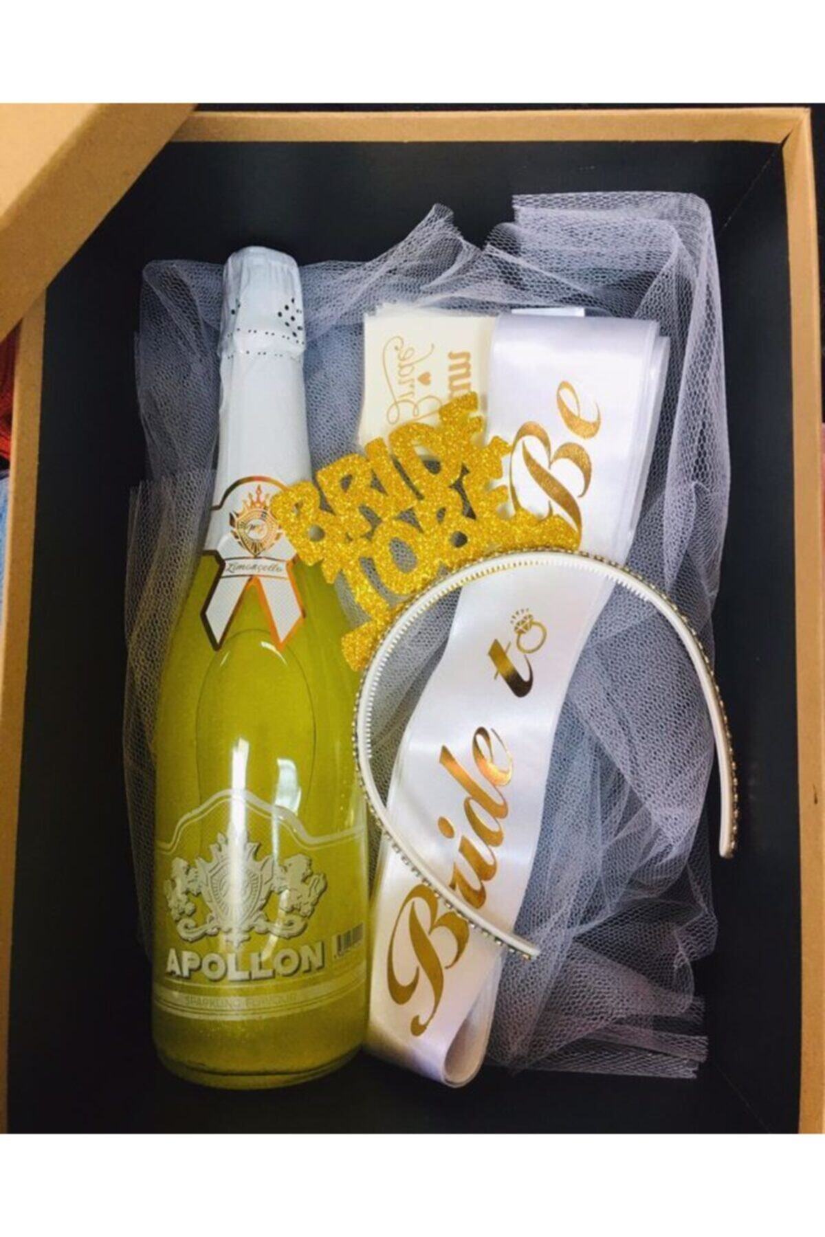APOLLON Bride To Be Konsept Kutu Limon Aromalı Gazlı İçecek