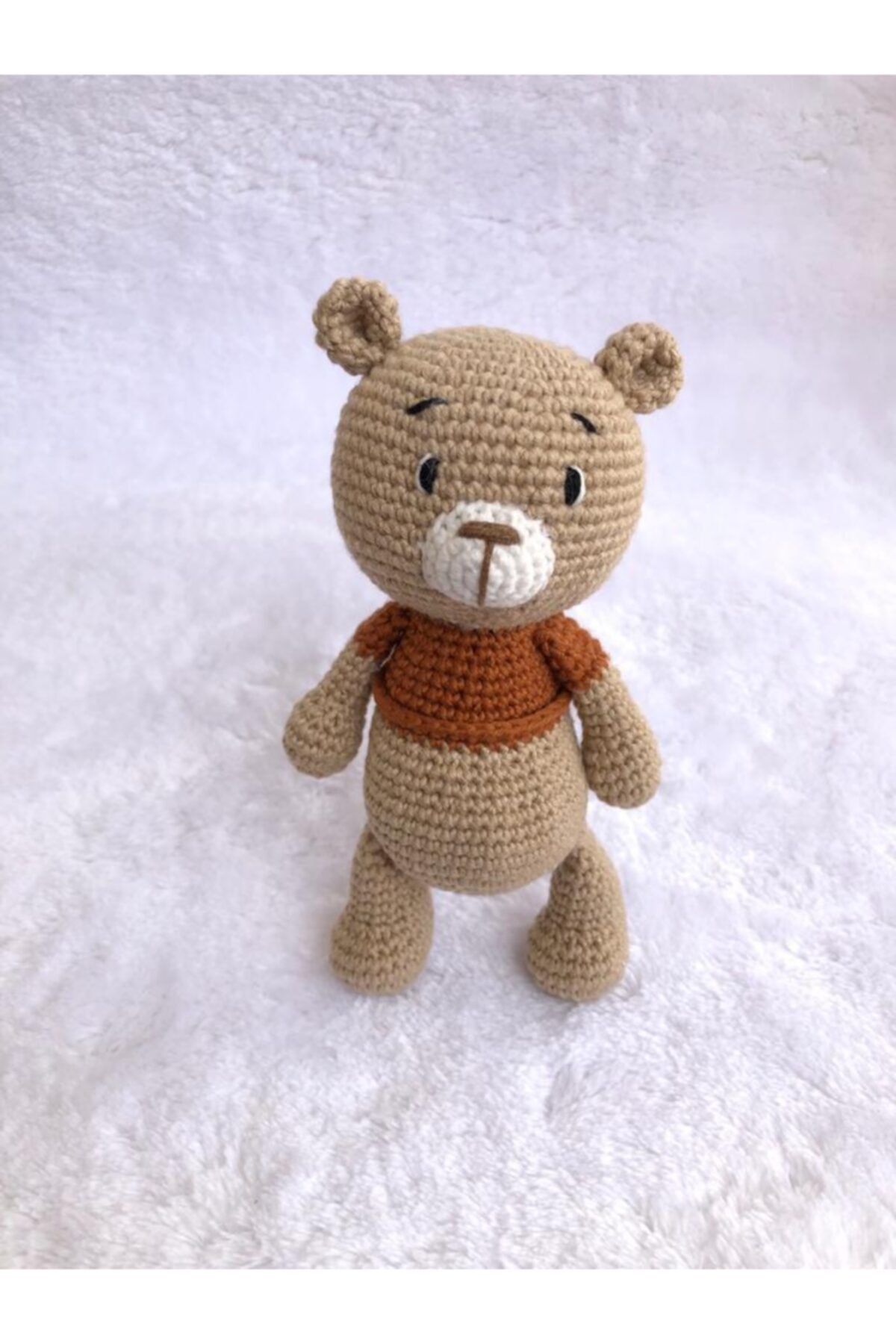 USTAHOBİEVİ Amigurumi Minik Waffle Ayıcık