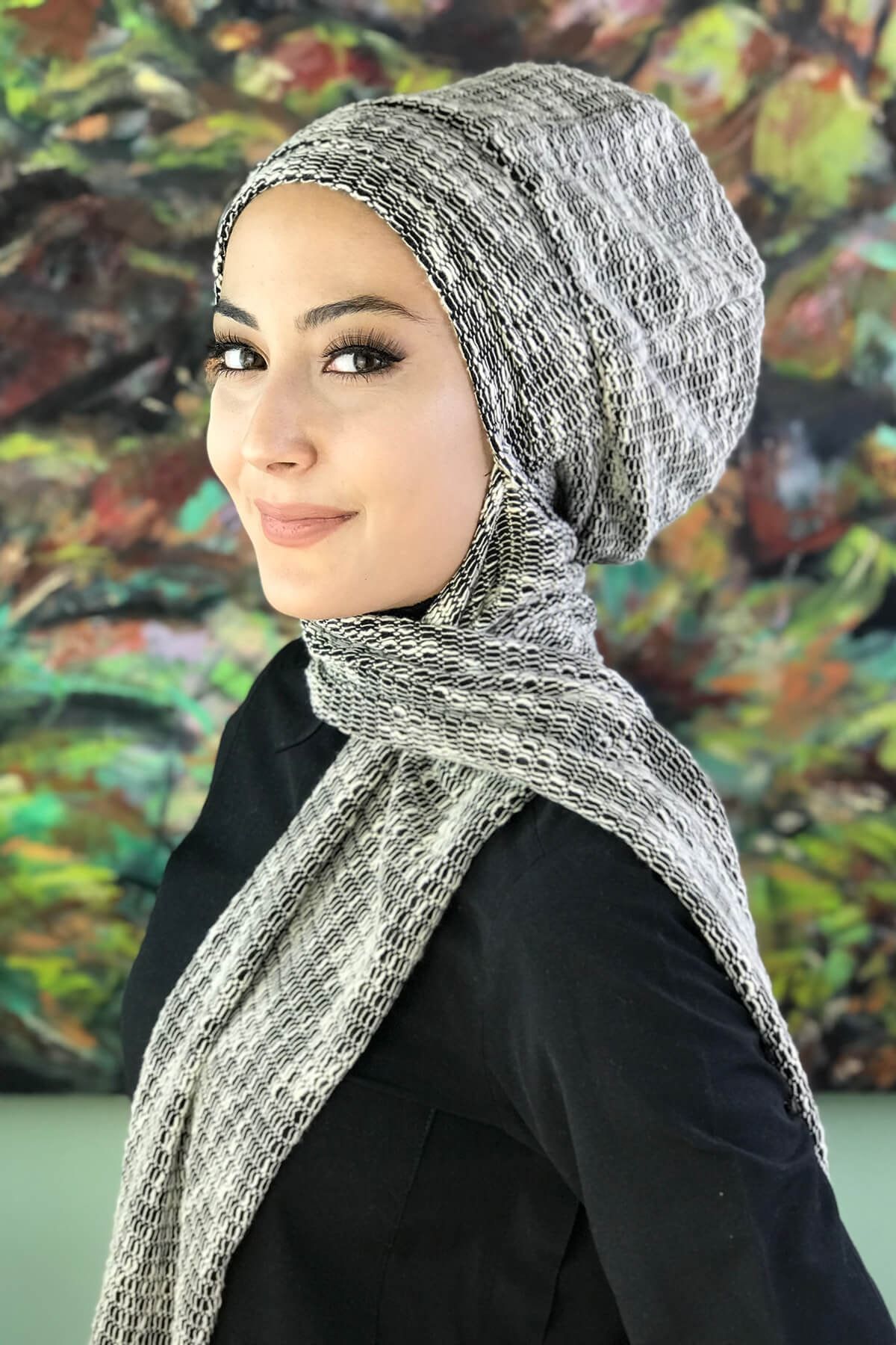 Yoisho Store Kırçıllı Desenli Açık Renk Bere Krem