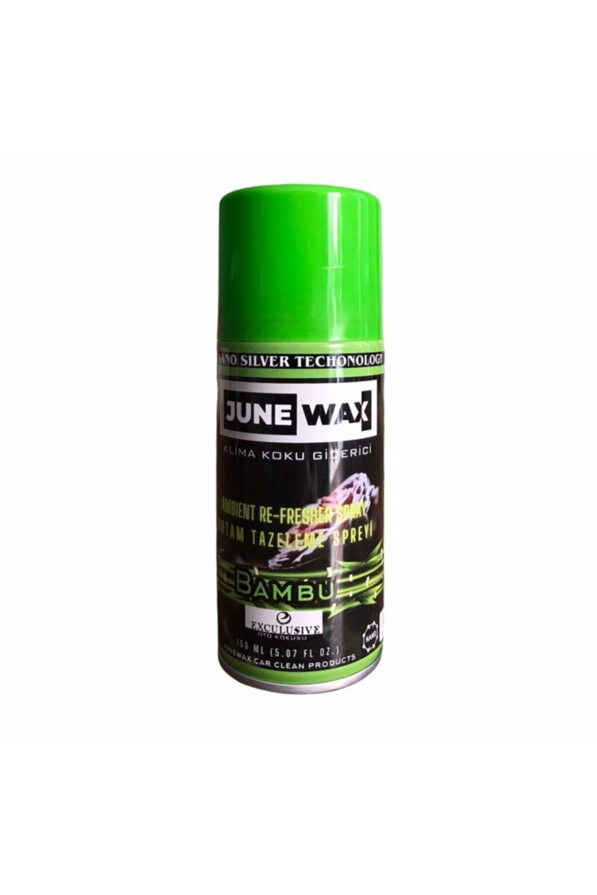 JUNE WAX Fresh Bambu Araç Kokusu Klima Temizleyici(klima Bombası)150 Ml