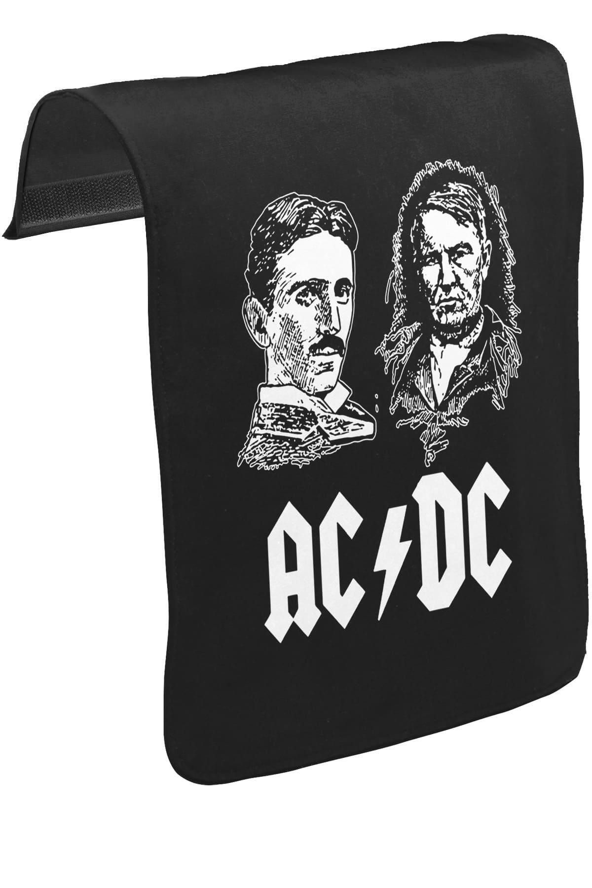 Lord TShirt Ac Tesla Vs. Dc Edison Unisex Siyah Tak-çıkar Postacı Çanta Kapağı Ck-1647