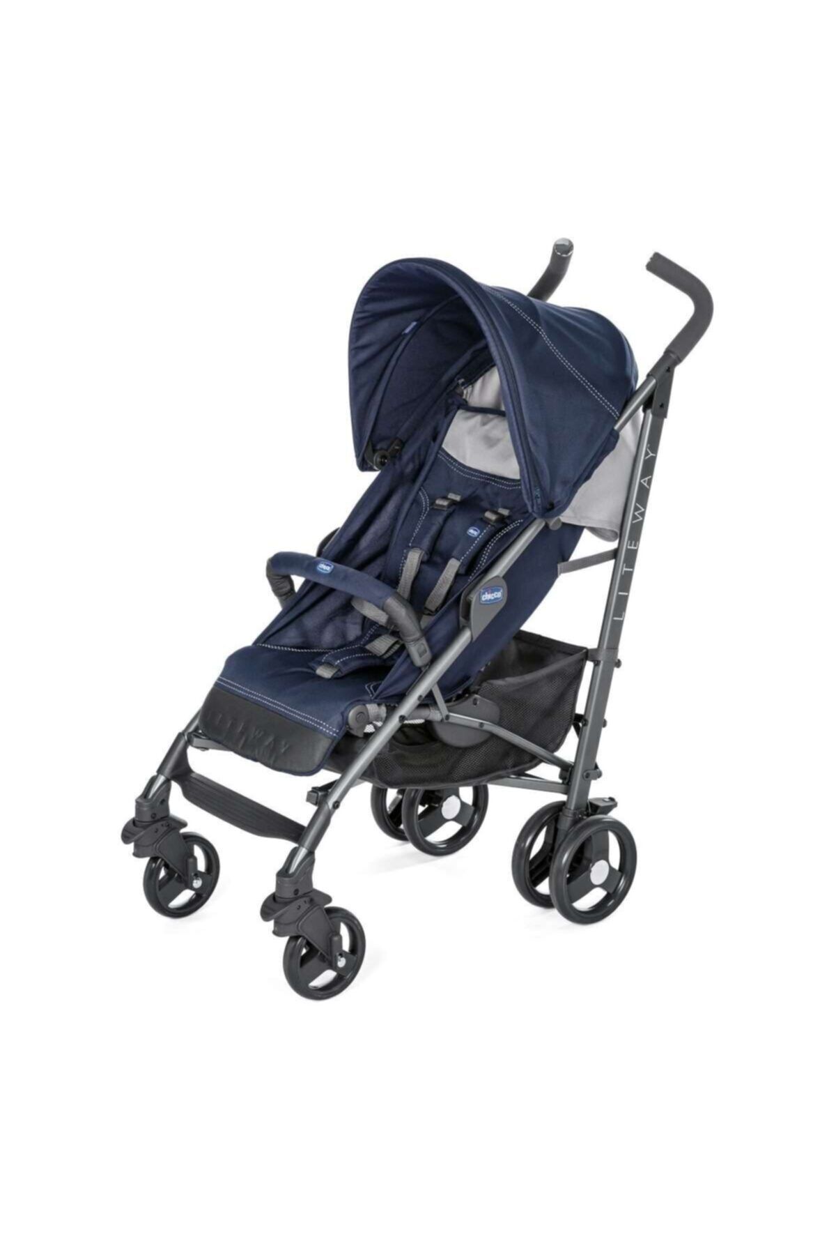 MAXİCOSİ Chicco Lite Way 3 Top Baston Bebek Arabası - Lacivert