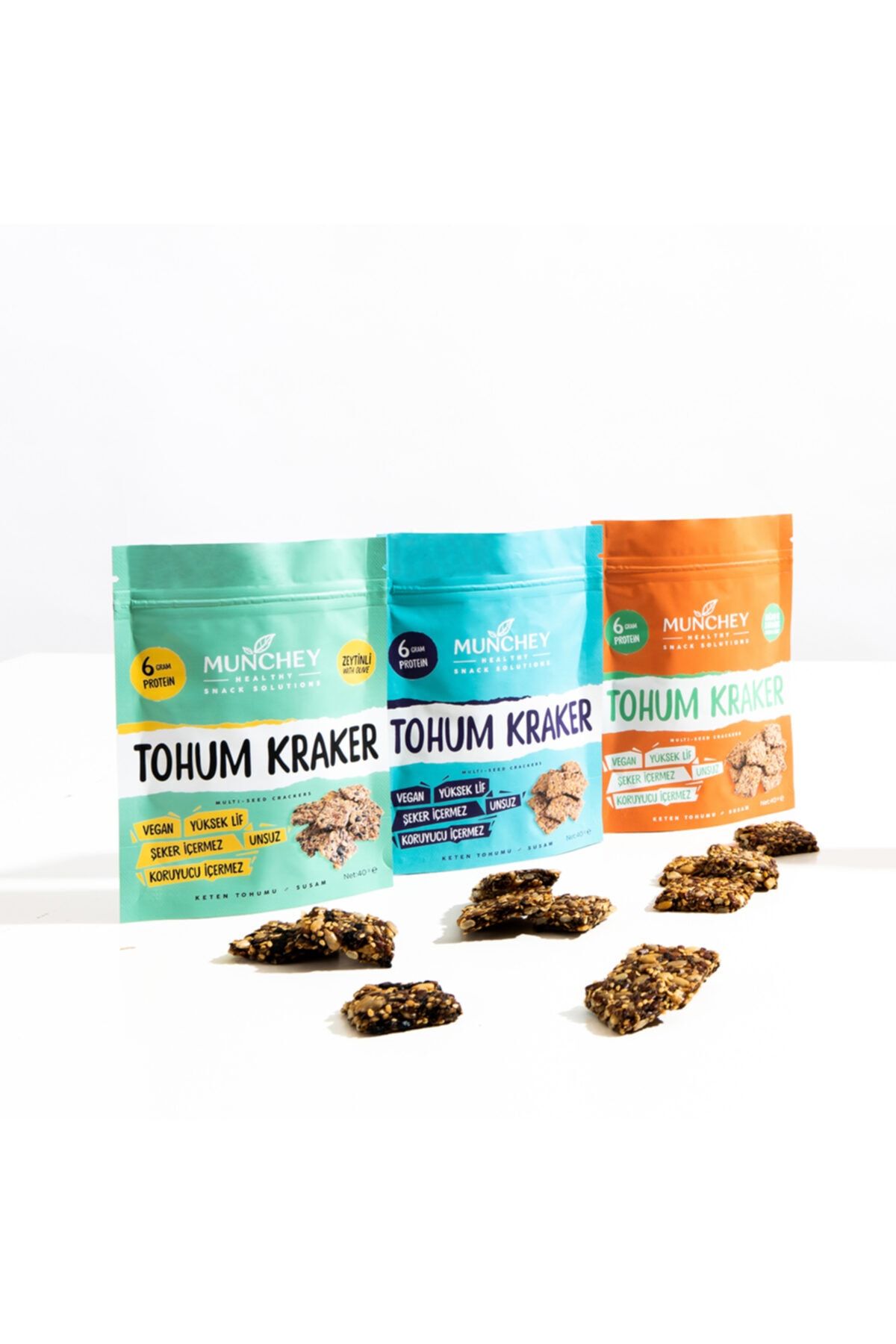 MUNCHEY Tohum Tanışma Paketi 120 g Glutensiz