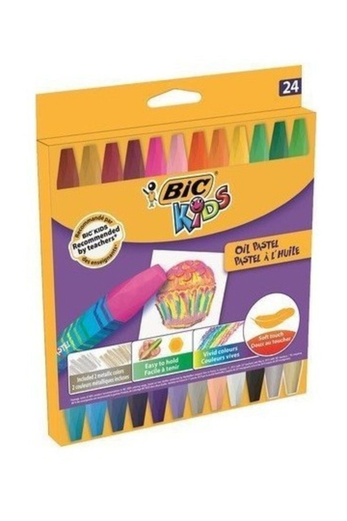 Bic Kids 24 Renk Pastel Boya