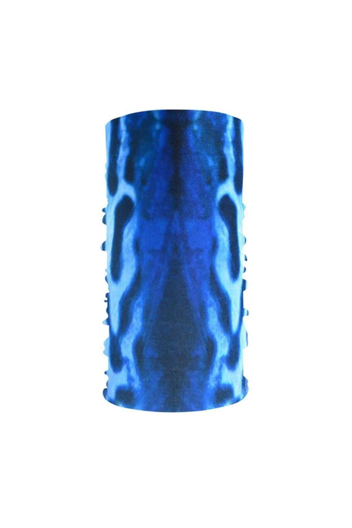 Knmaster Walker Blue Buff Bandana Boyunluk Maske Saç Bandı 3'lü Paket