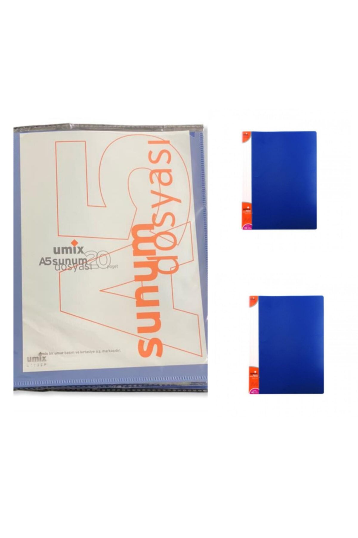 Umix A3-a4 Sunum Dosya Seti (1adet A3-20 Yap & 2 Adet A4 40 Yap)