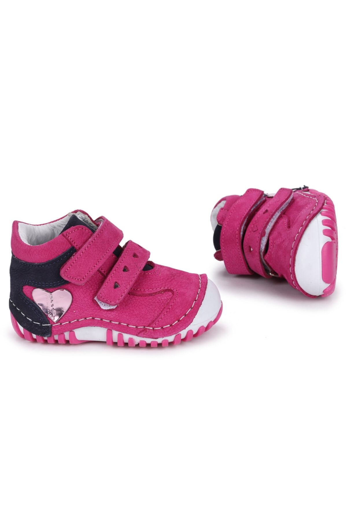 Kiko Kids Teo 200 %100 Deri Cırtlı Kız Çocuk Ayakkabı