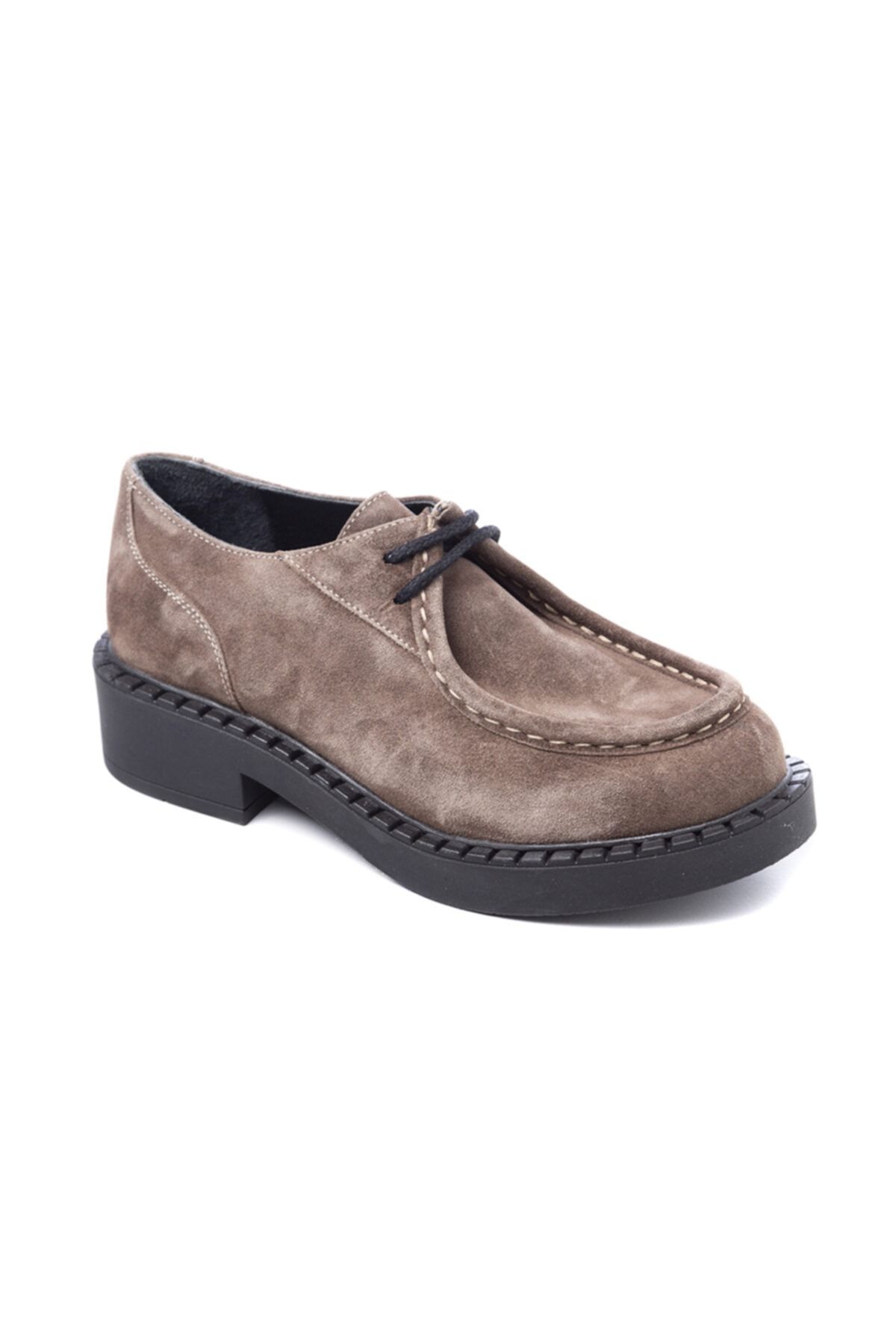 Giuseppe Mengoni Oxford Süet Vizon