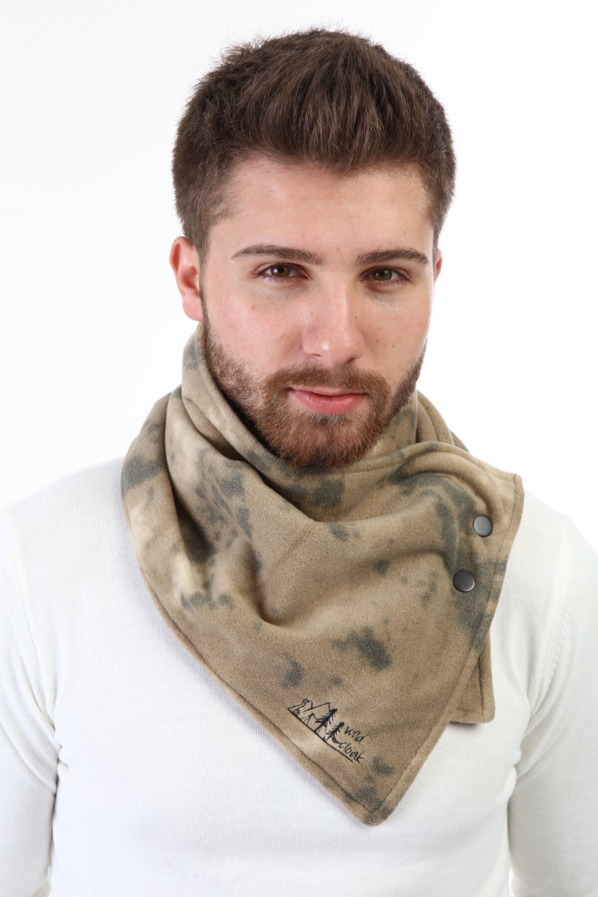 Wild Cloak Western Atkı Doğa Desert Baskılı