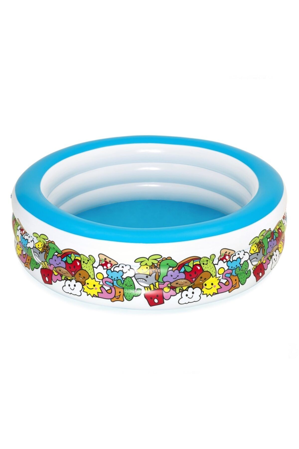 BESTWAY Beyaz At - Şişme Jumbo Desenli Havuz 51122. - Beyaz At
