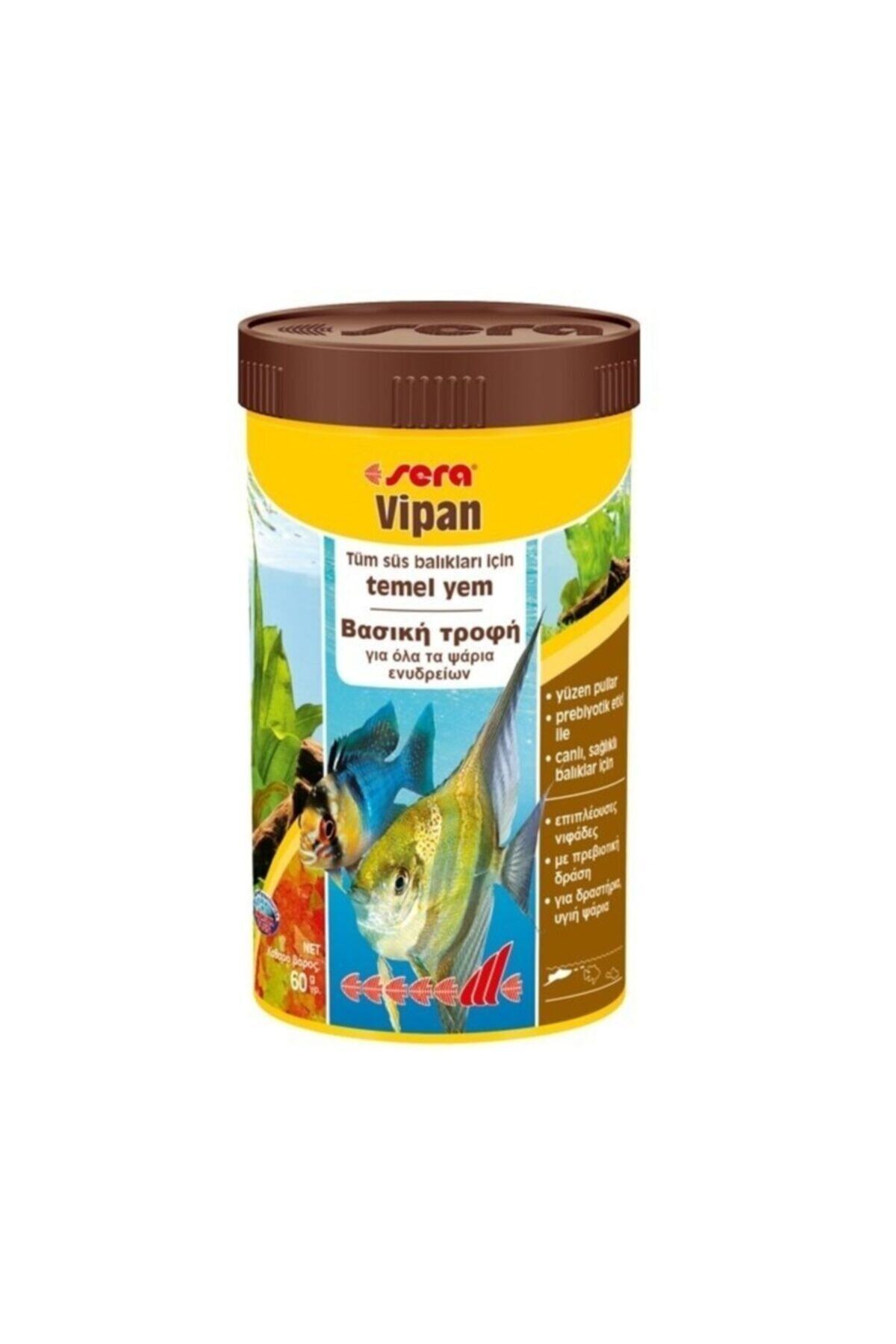SERA Vipan Pul (flakes) Balık Yemi 250 Ml 60 Gram