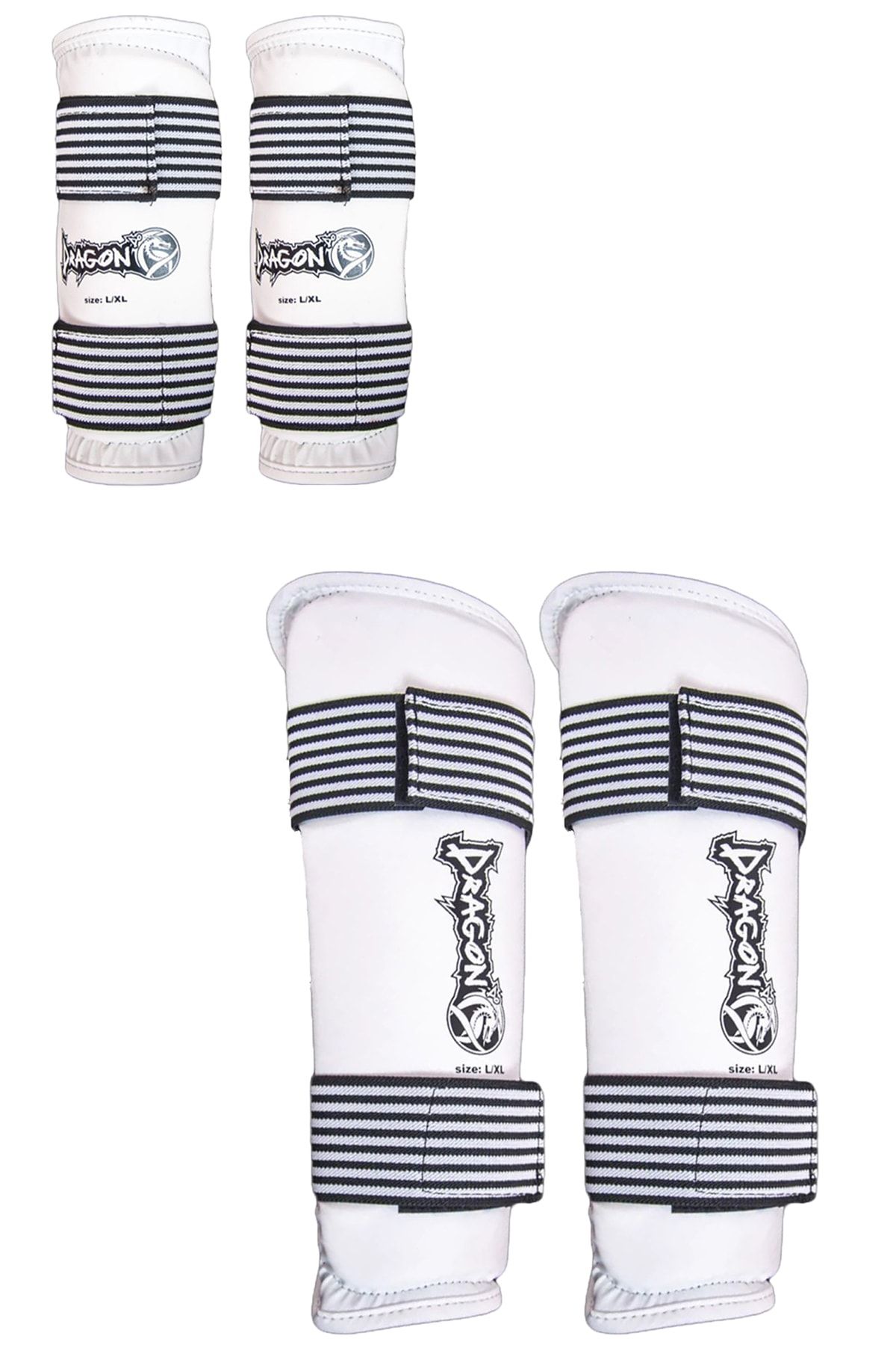 Dragon Taekwondo Kol Koruyucu Ve Kaval Koruyucu 2’li Set