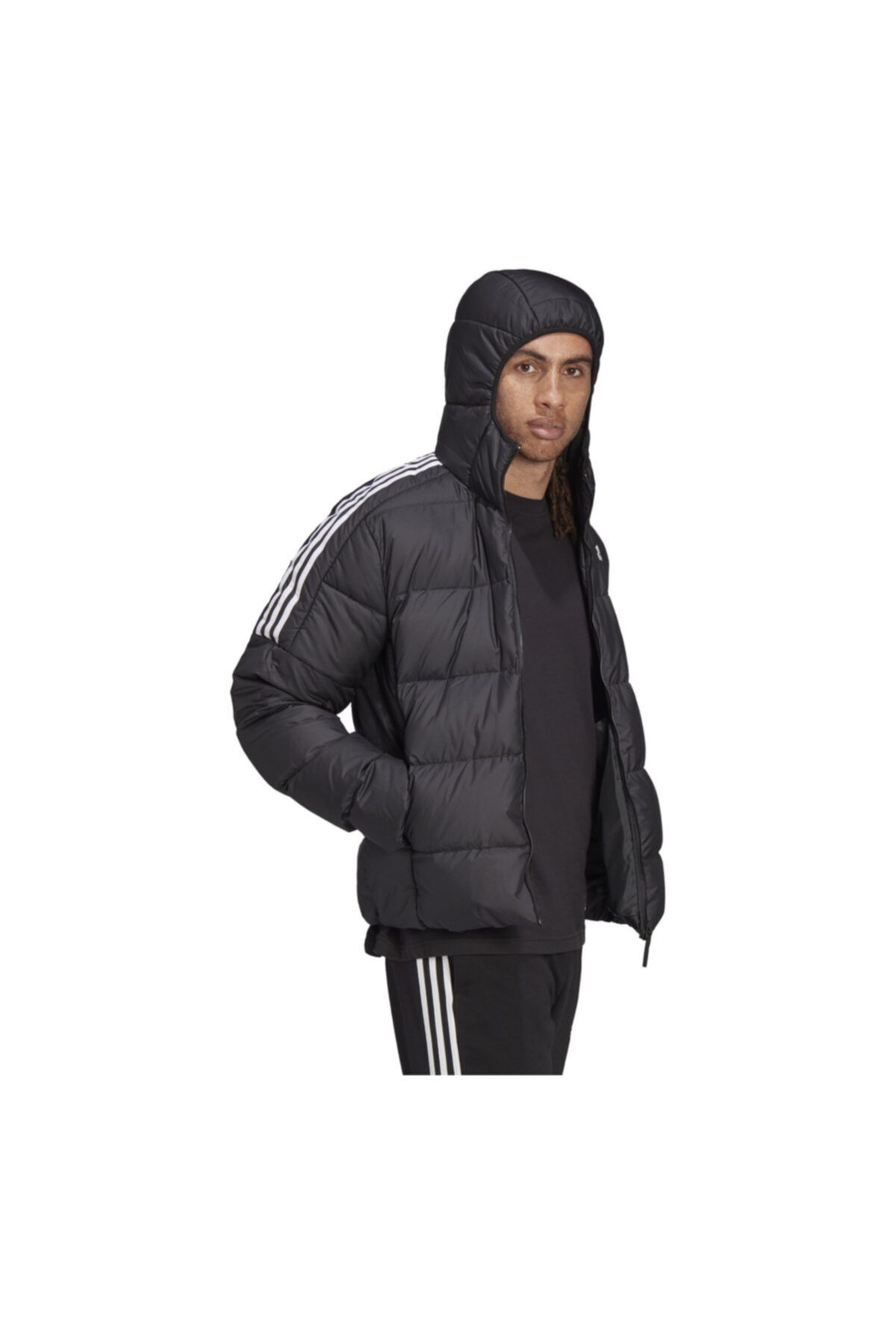adidas Essentials Midweight Down Full-zip Hoodie Erkek Mont