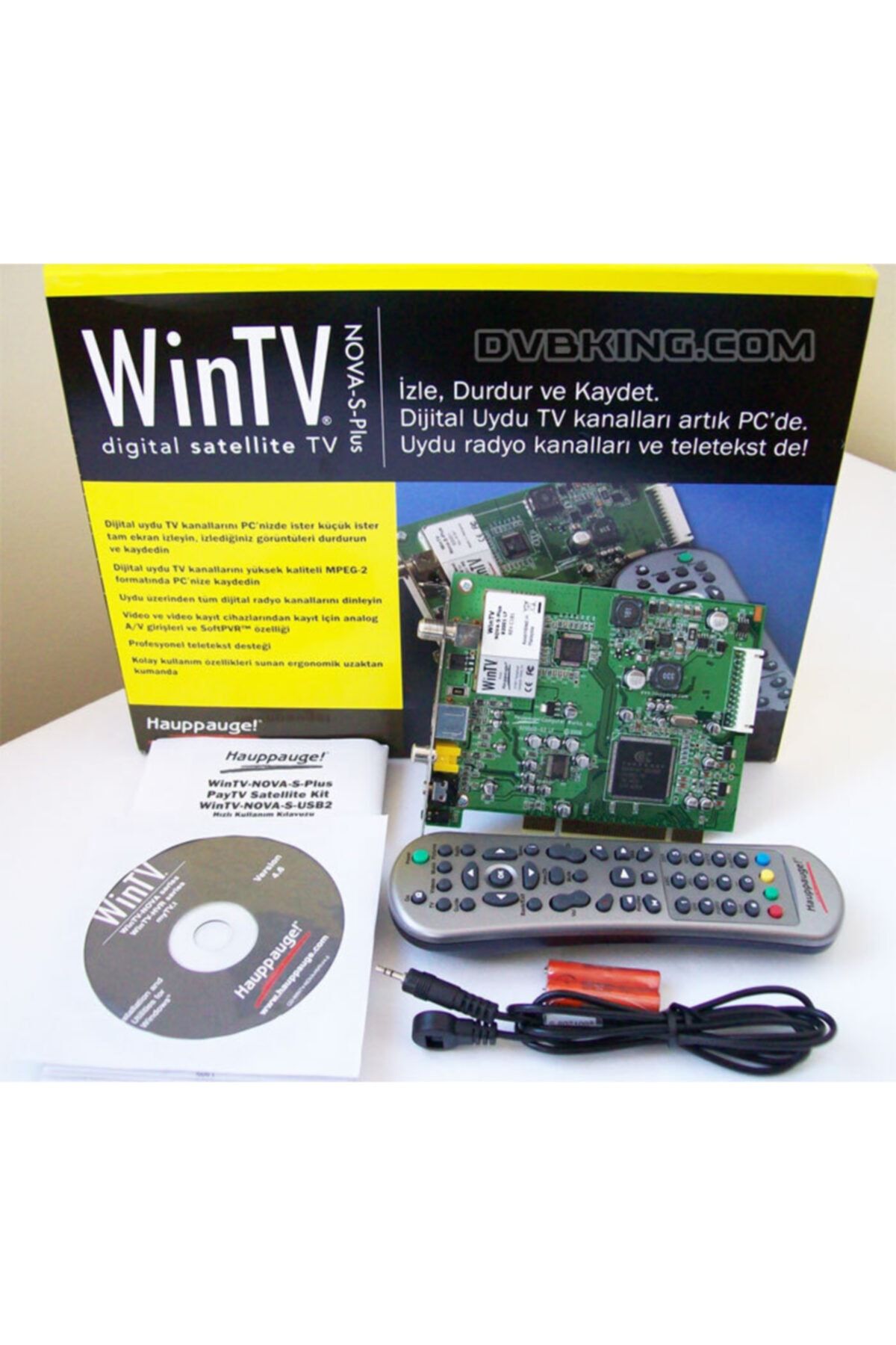 WIN Tv Nova-s-plus Dvb-s Pcı Dıgıtal Tv Kartı(349)