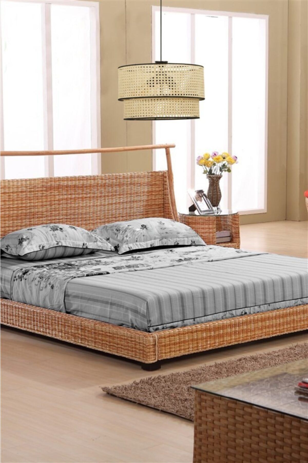 Lumexx Rattan Büyük Pasta Sarkıt
