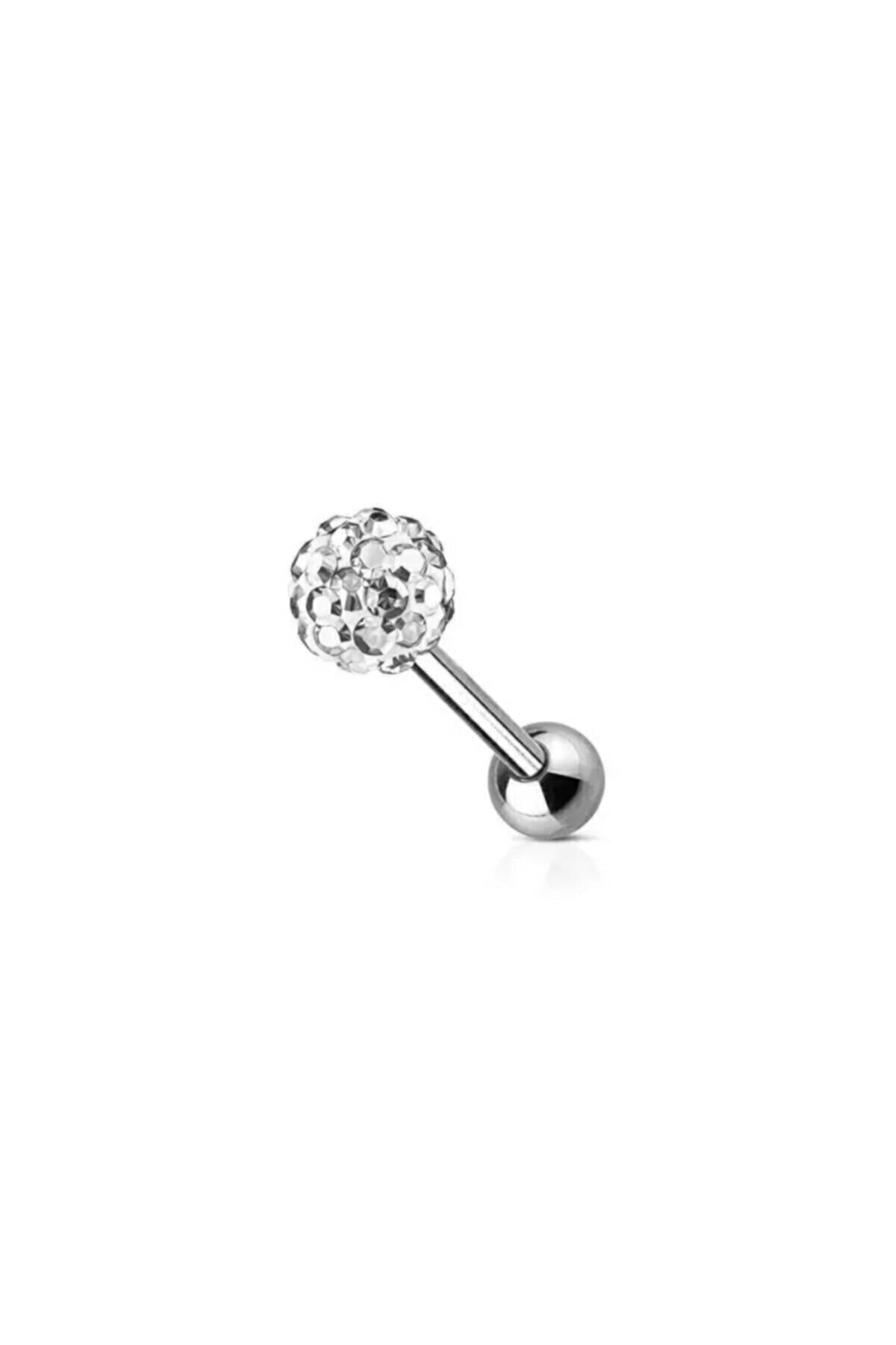 Salyangoz Company Antialerjik Paslanmaz Çelik Tragus-helix Kulak Piercing 8mm Sp8mtt 316l