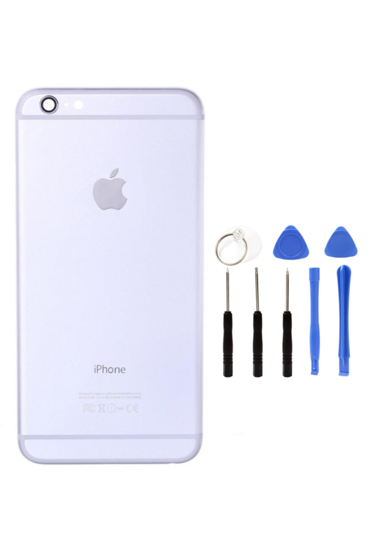 instatech Apple Iphone 7g Boş Kasa + Montaj Seti Hediye - Silver