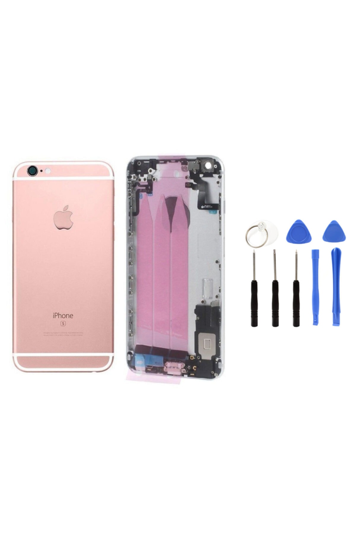 instatech Apple Iphone 6s Boş Kasa + Montaj Seti Hediye - Rose Gold
