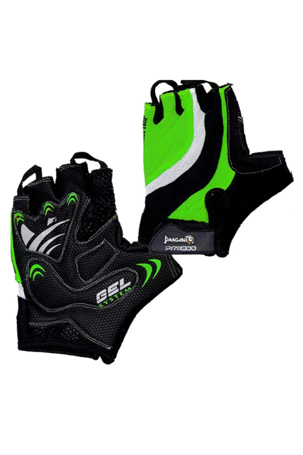 AVESSA Dragon Body 29 Yeşil Fitness & Bisiklet Eldiveni L