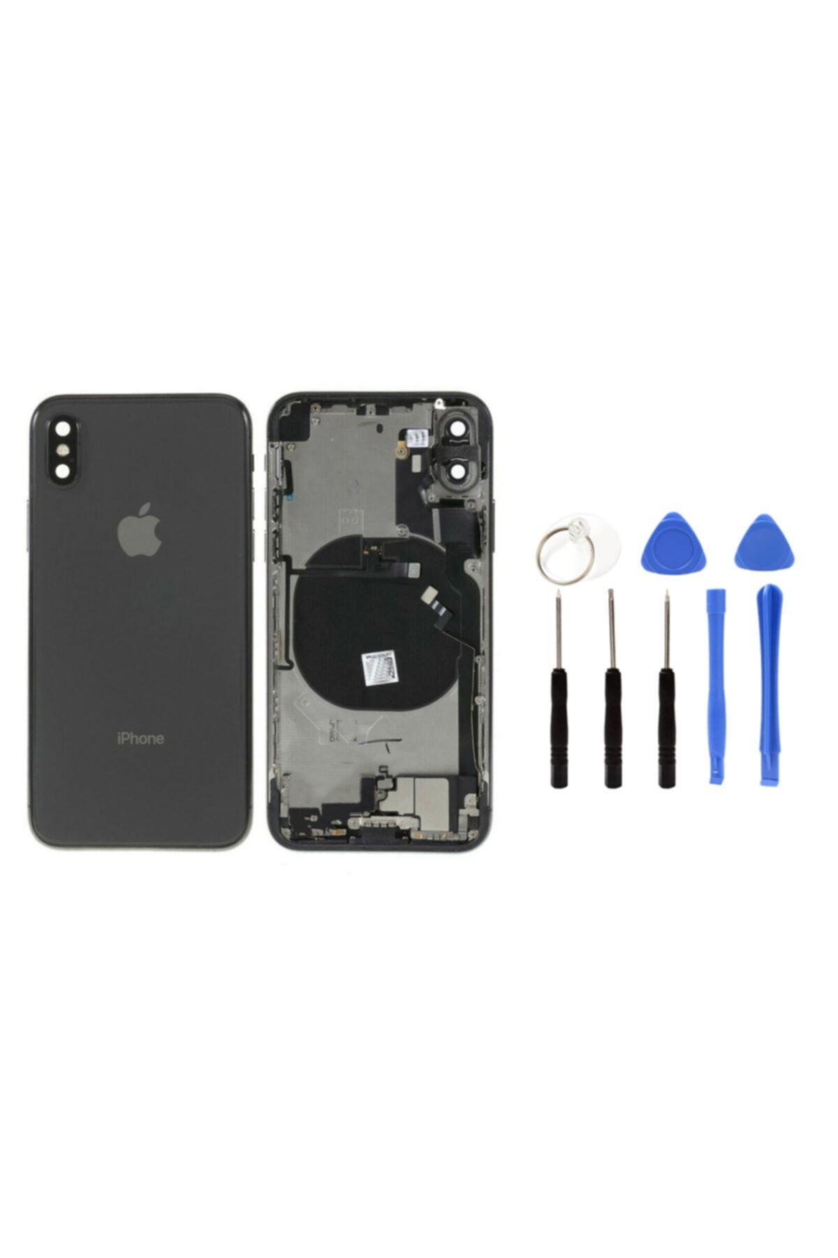 instatech Apple Iphone Xs Dolu Kasa + Montaj Seti Hediye - Space Gray