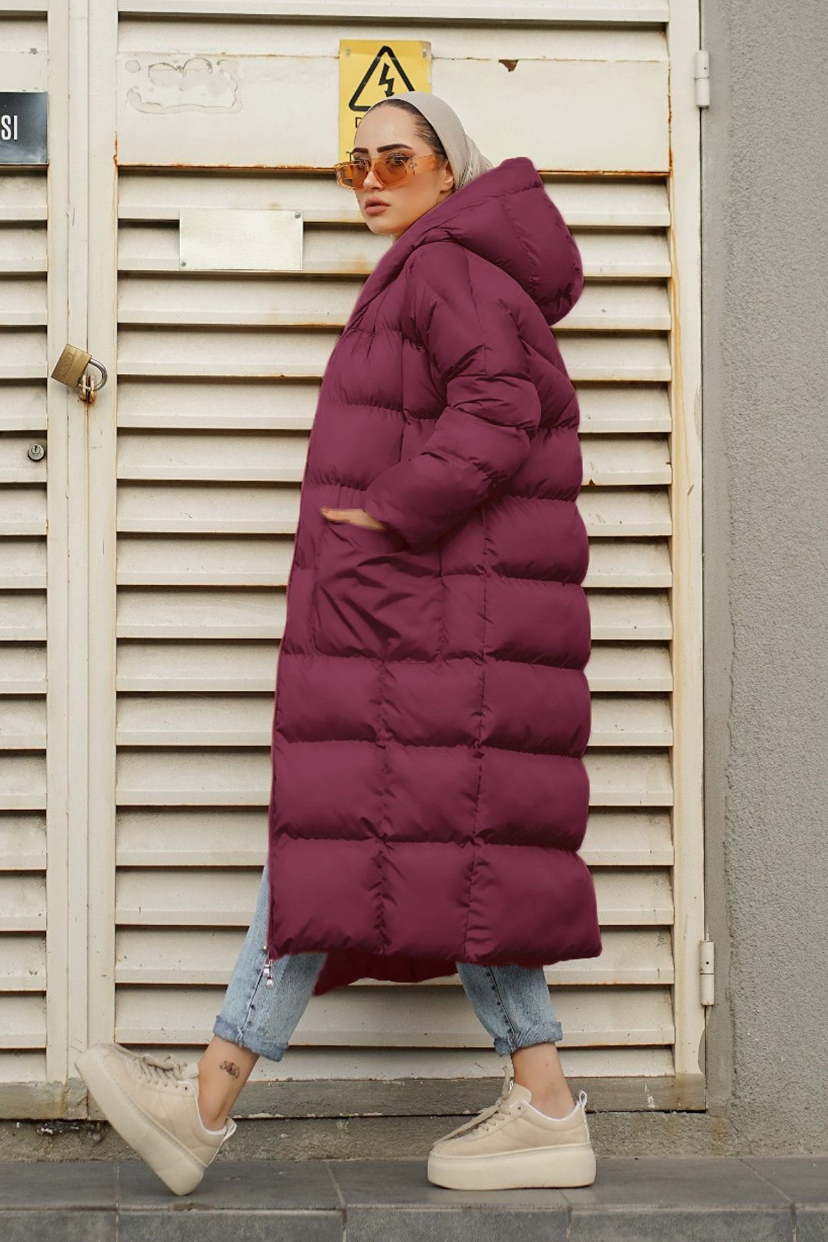 benguen 2255 Oversize Şişme Mont