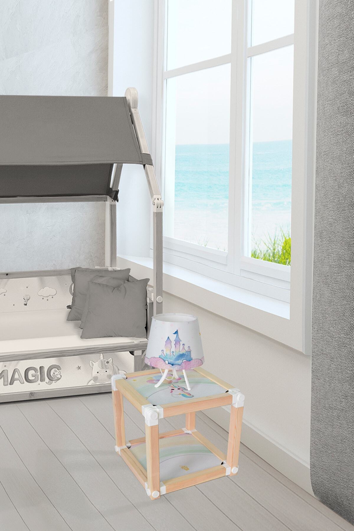 Popcorn Kids Natura Serisi Dream Unıcorn Komodin