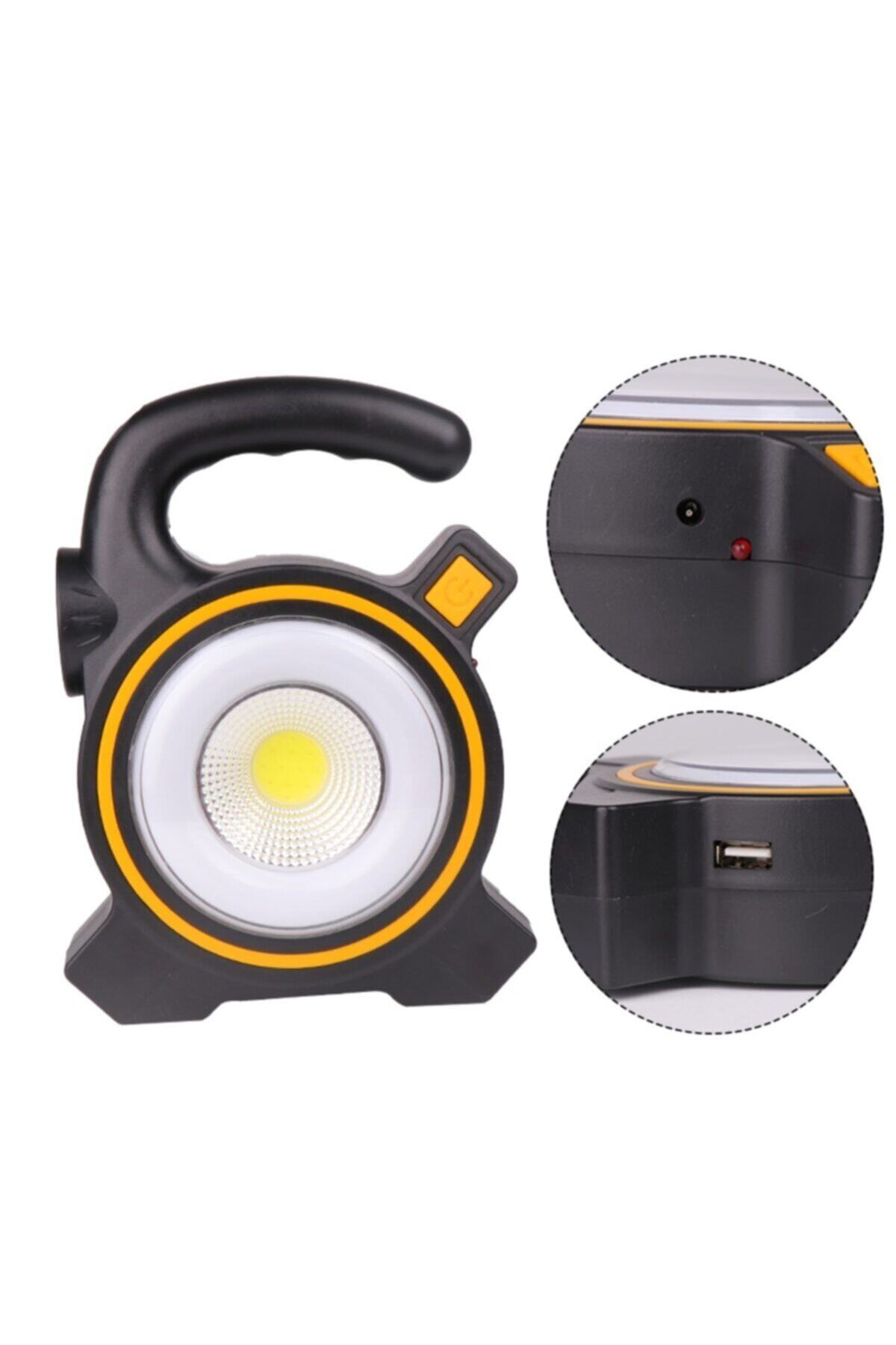 POWERLUX Solar Lamba Güneş Enerjili Fener Usb Dahili Şarj Kablo