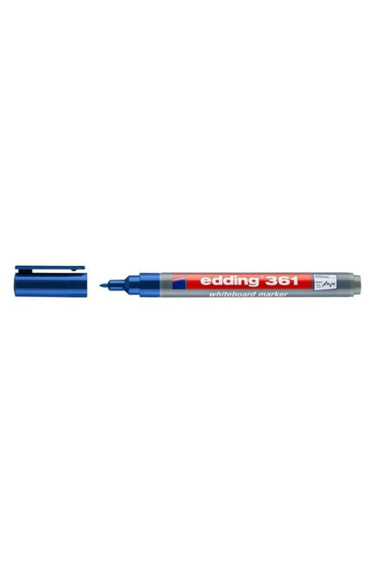 Edding 361 Ince Uçlu Yazı Tahtası Kalemi Mavi