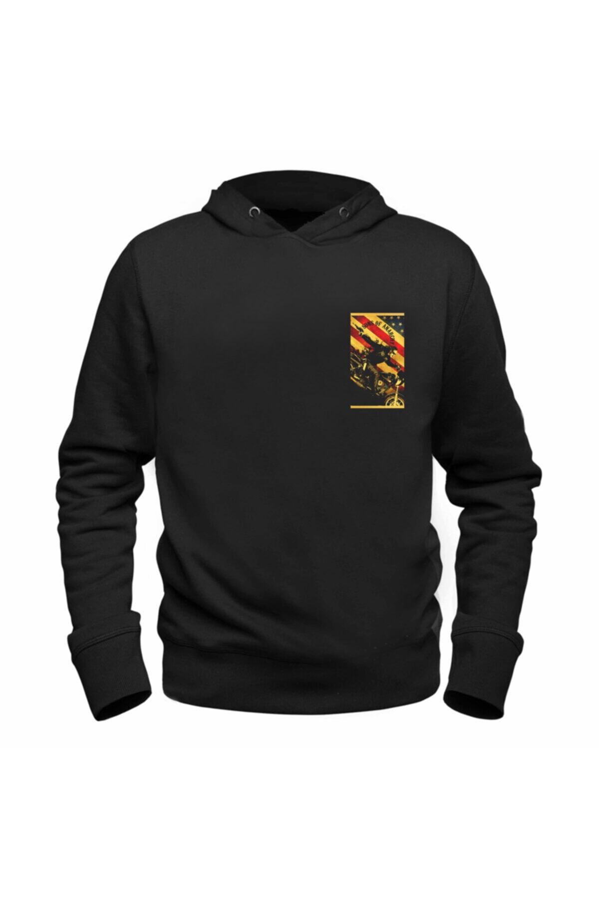 Alfa Tshirt Son Of Anarchy Siyah Sweatshirt
