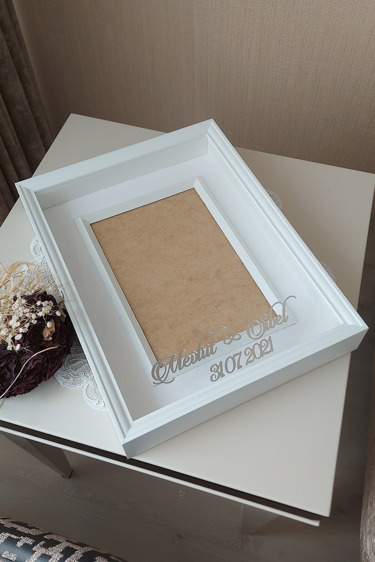 Tasarımname Architecture & Design 30x40 Cm Yeni Trend Verda Çerçeve! Yeni Moda Özel Kenarlıklı!
