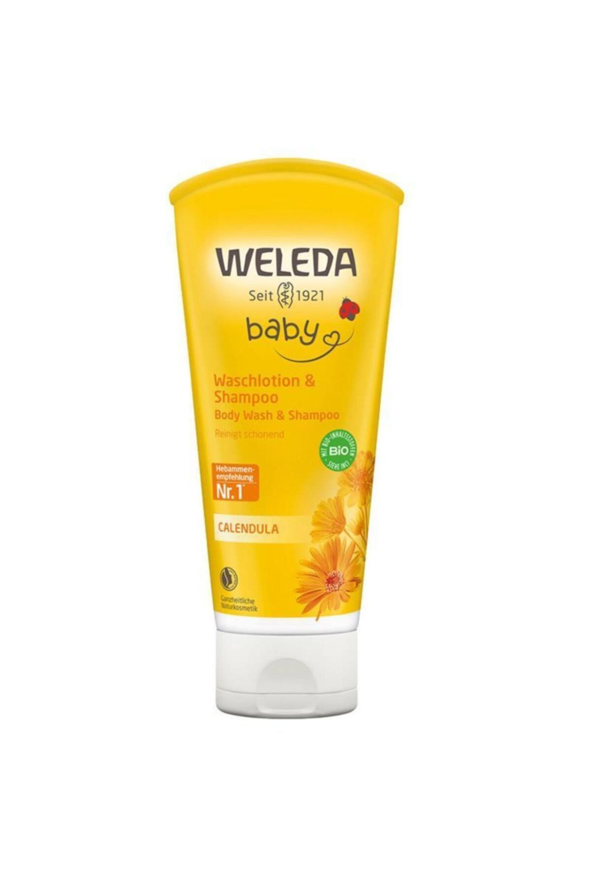 Weleda Baby Calendula Organik Saç Ve Vücut Şampuanı 200 ml