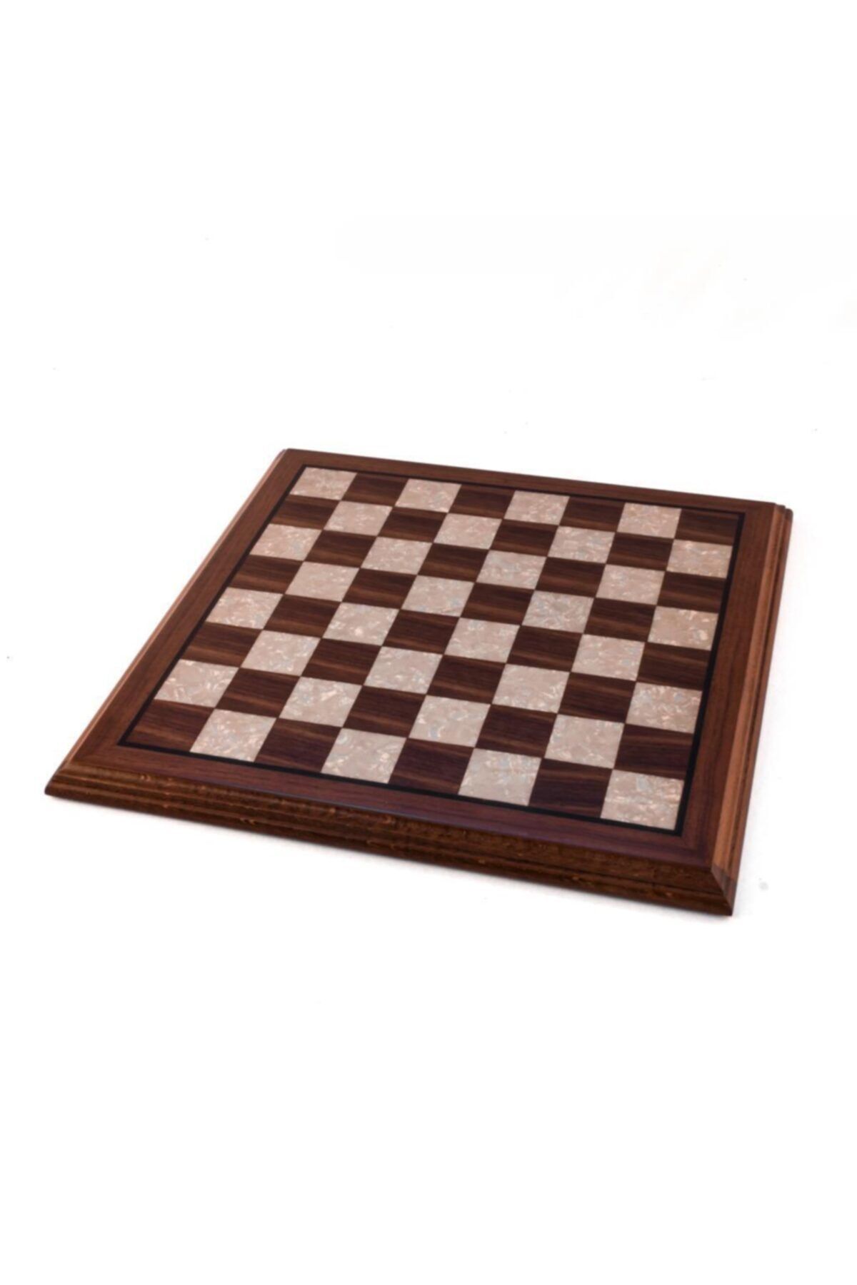 Helena Wood Art Flat Sımple Satranç Altı (40x40 cm)