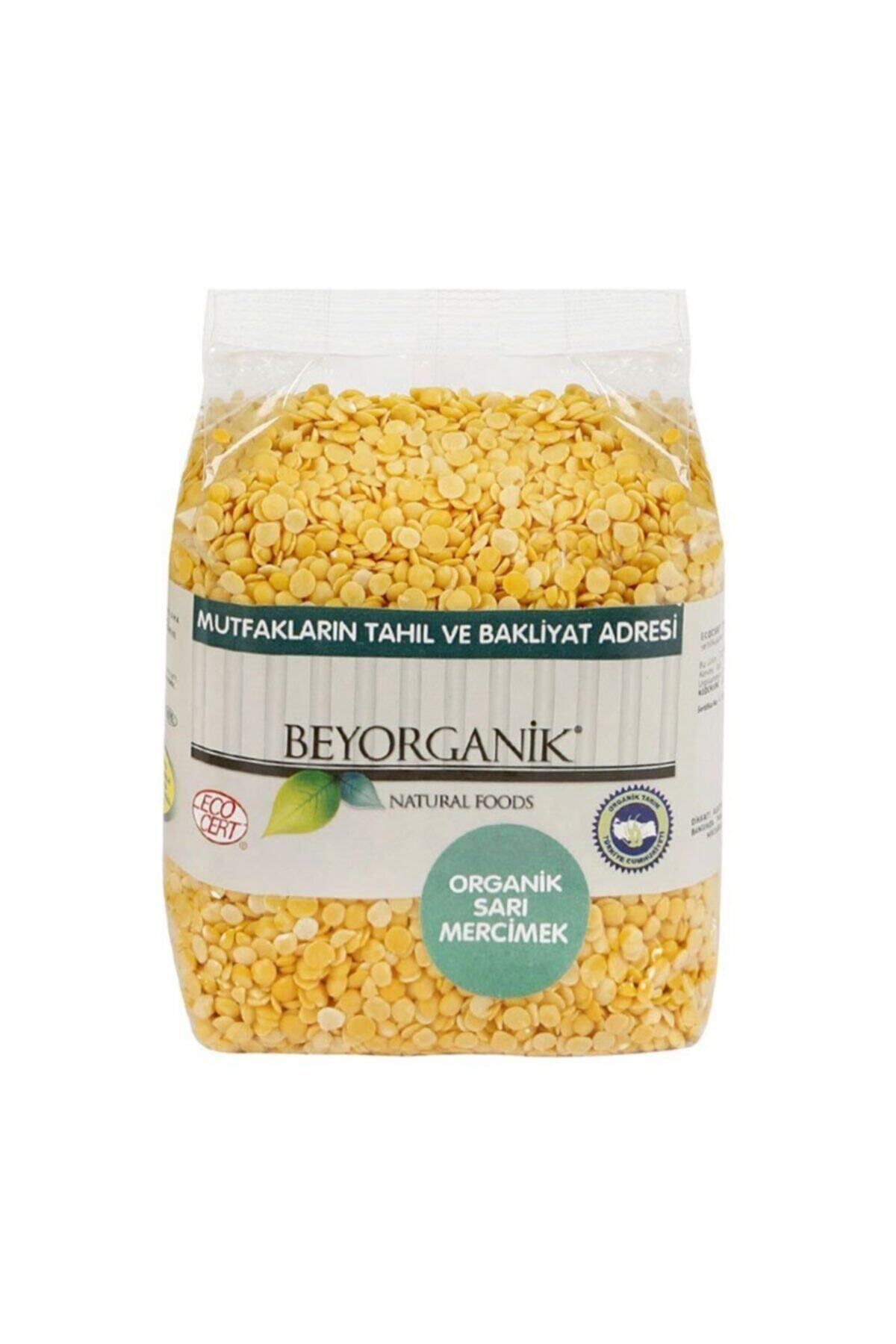 BEYORGANİK Organik Sarı Mercimek (500 Gr) -