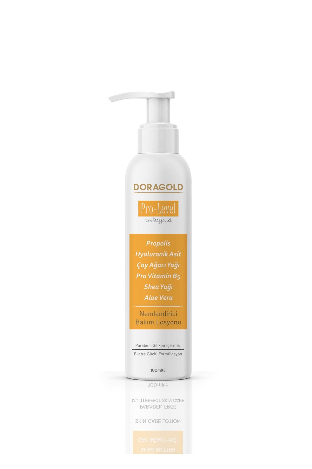 Doragold Pro Level Nemlendirici Krem Losyon Propolis Hyalüronik Asit Aloevera B5 Kuru Ciltler Yüz Vücut 100ml