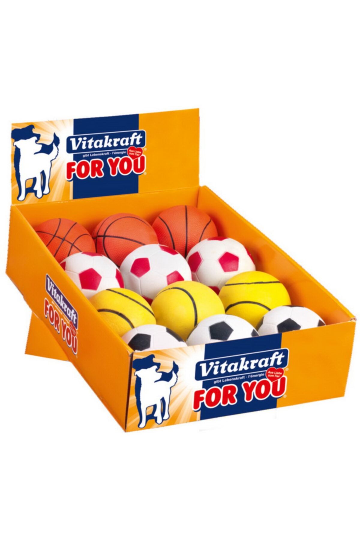 Vitakraft Köpek Oyuncağı Sert Lastik Top Büyük Boy