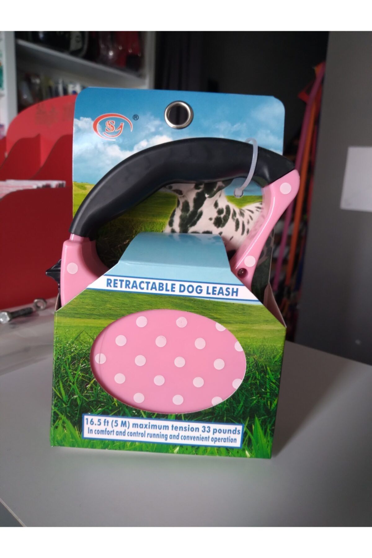 SJS Sj Geri Çekilebilir Uzatmalı Otomatik Kedi Ve Köpek Gezdirme Tasması