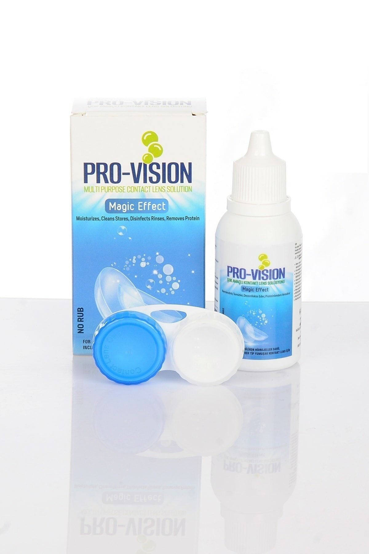 PROVISION MULTI PURPOSE SOLUTİON 2 Adet Lens Solsüyonu 60 ml Çanta Boy Lens Solüsyonu Lens Kutusu İle Beraber