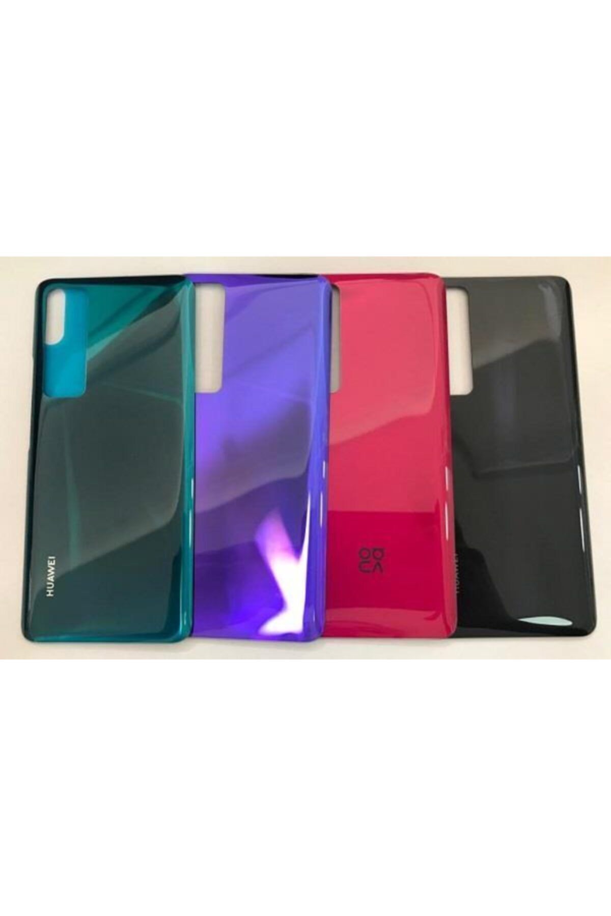 Fulldestek Huawei Nova 7 Pro A++ Arka Pil Kapağı -  Turkuaz Yeşili