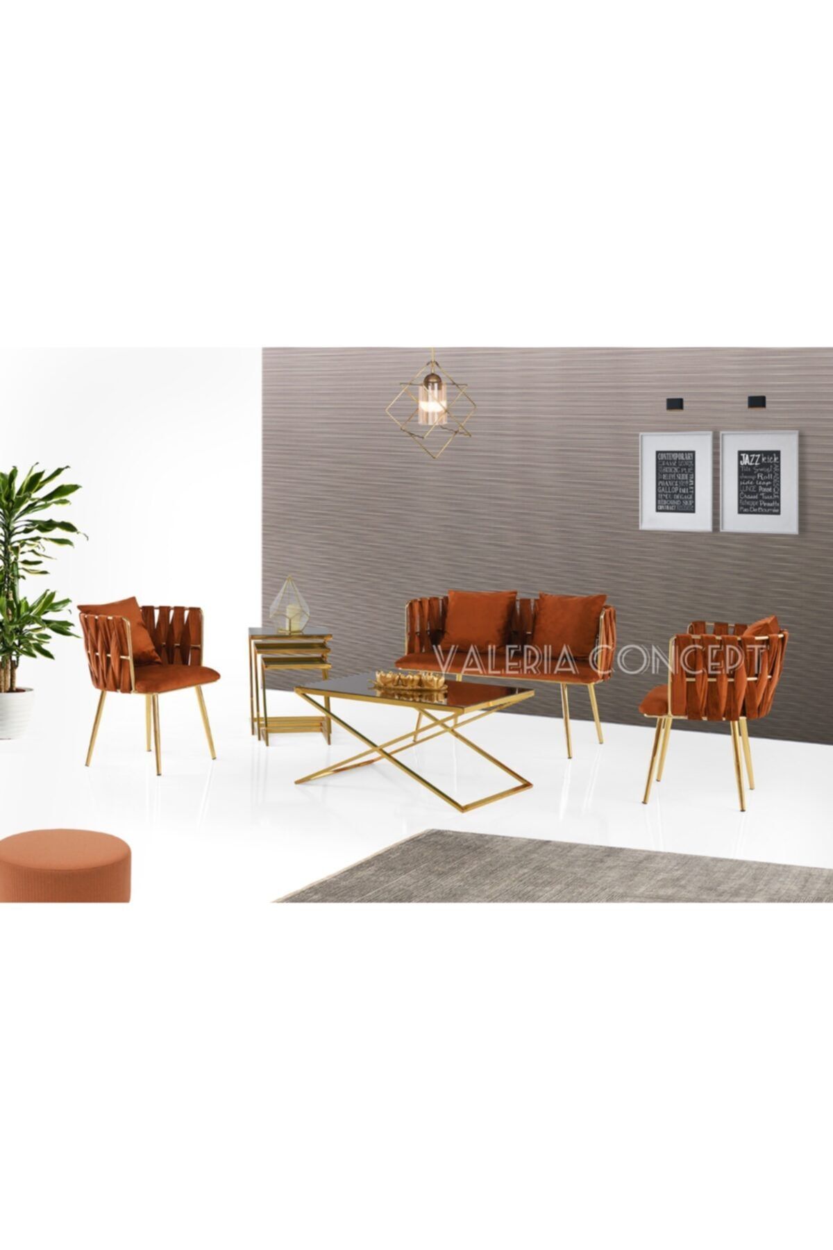 valeria concept Balkon Mutfak Koltuk Takımı Çay Seti