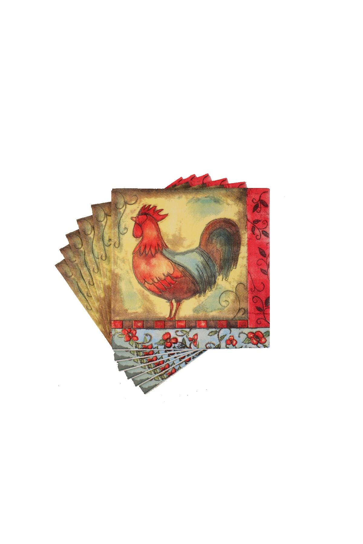 Shoko Desenli Peçete 33x33 Cm 80 Adet Horoz