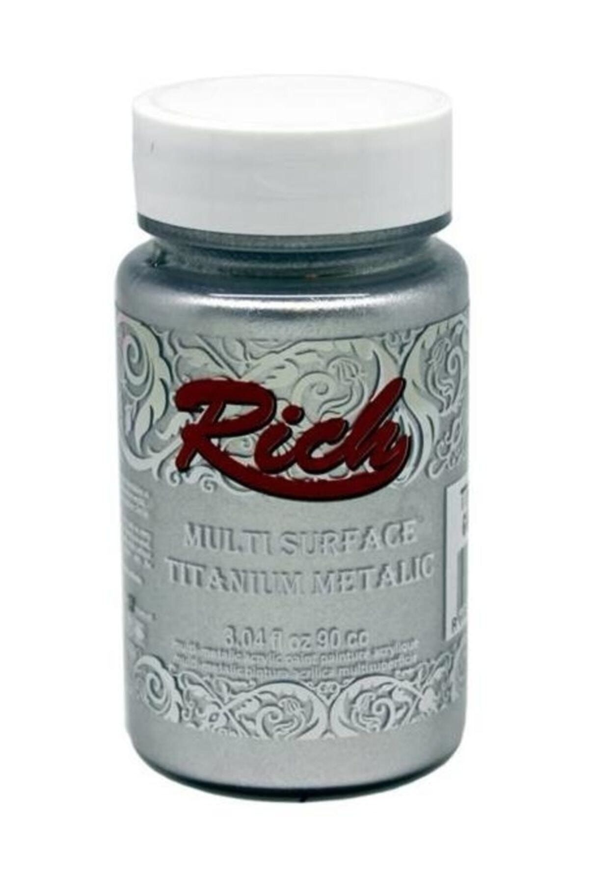Rich Multi Surface Titanium 2502 Gümüş Metalik 90 Cc