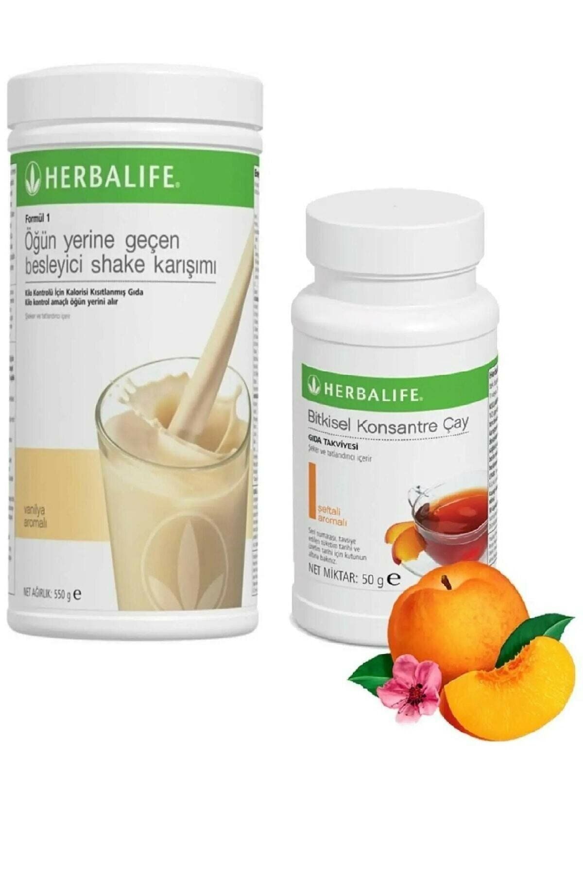 Herbalife Başlangıç Seti (vanilyalı Shake + 50 Gram Şeftali Aromalı Çay)