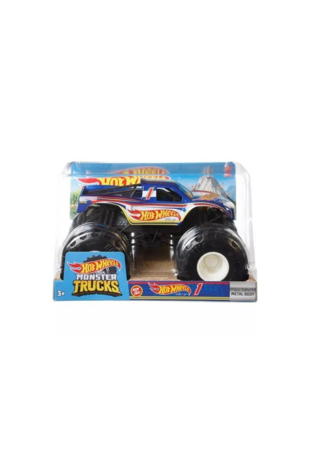 HOT WHEELS Hotwheels Monster Trucks 1.24 Arabalar Lacivert