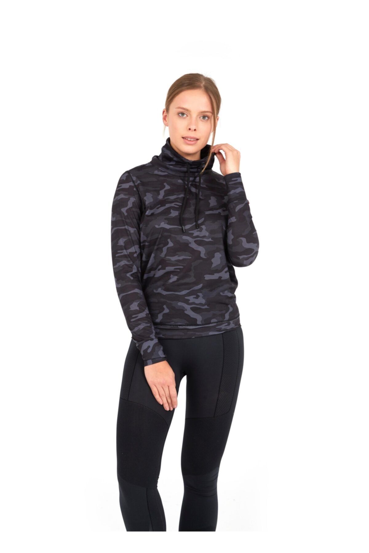 Blackspade Kadın Termal Sweatshirt 50454 - Gri
